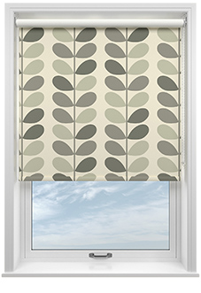 Orla Kiely Multi Stem, Warm Grey - Roller Blind